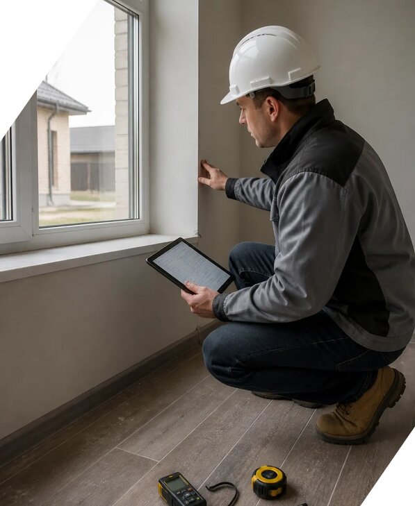 Приемка коттеджа экспертом в Качканаре от 15380 р. | ЭкспертизаРоссия