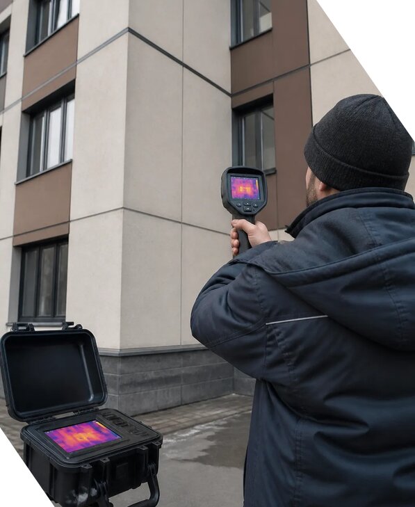 Тепловизионное обследование зданий и сооружений в Качканаре